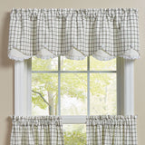 Kindred Lined Scallop Valance - Multi
